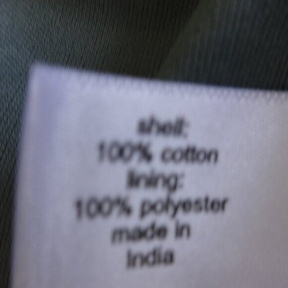 Lane Bryant Green puff sleeve midi dress size 20, tuck detail, lined Boho, NWT - Picture 14 of 16